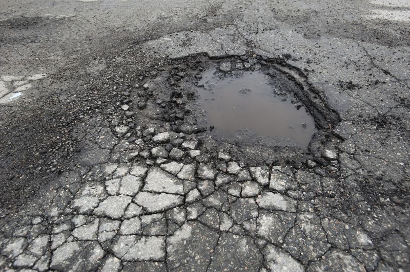 Asphalt Pothole Filling